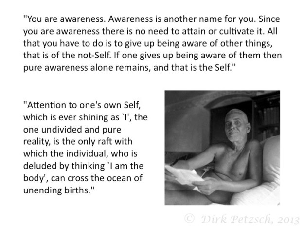 advaita maharshi jnana