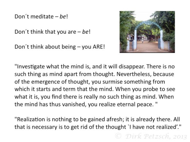 advaita maharshi non-dualiy