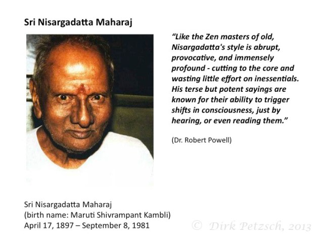 advaita nisargadatta